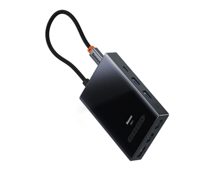 Stacja dokująca do laptopa Baseus Hub USB-C 8w1 PioneerJoy